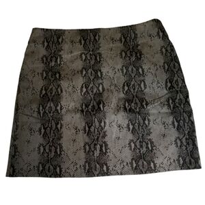 She + Sky snake print 1XL new skirt